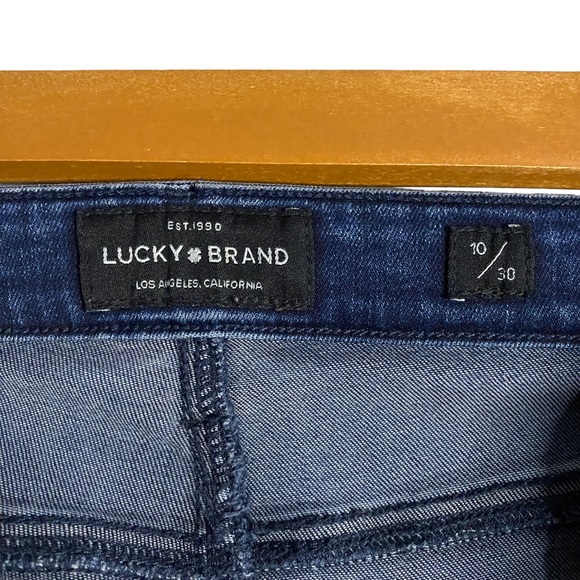 Lucky Brand Women's Ava Super Skinny Distressed Hem Jeans - Picture 4 of 12